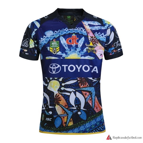 Camiseta Cowboys Indígena 2016 Azul Rugby